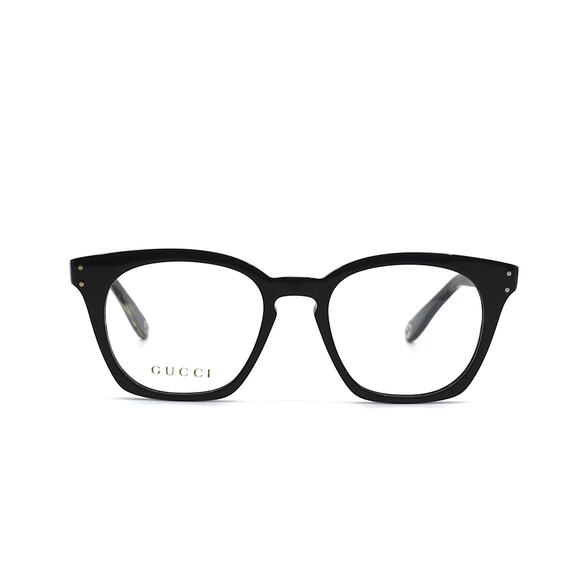 NEW GUCCI GG0572O 009 BLACK/GREY AUTHENTIC EYEGLASSES FRAME - Picture 2 of 10